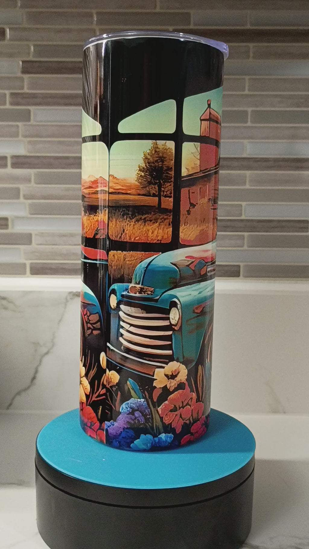Farm Truck Tumbler