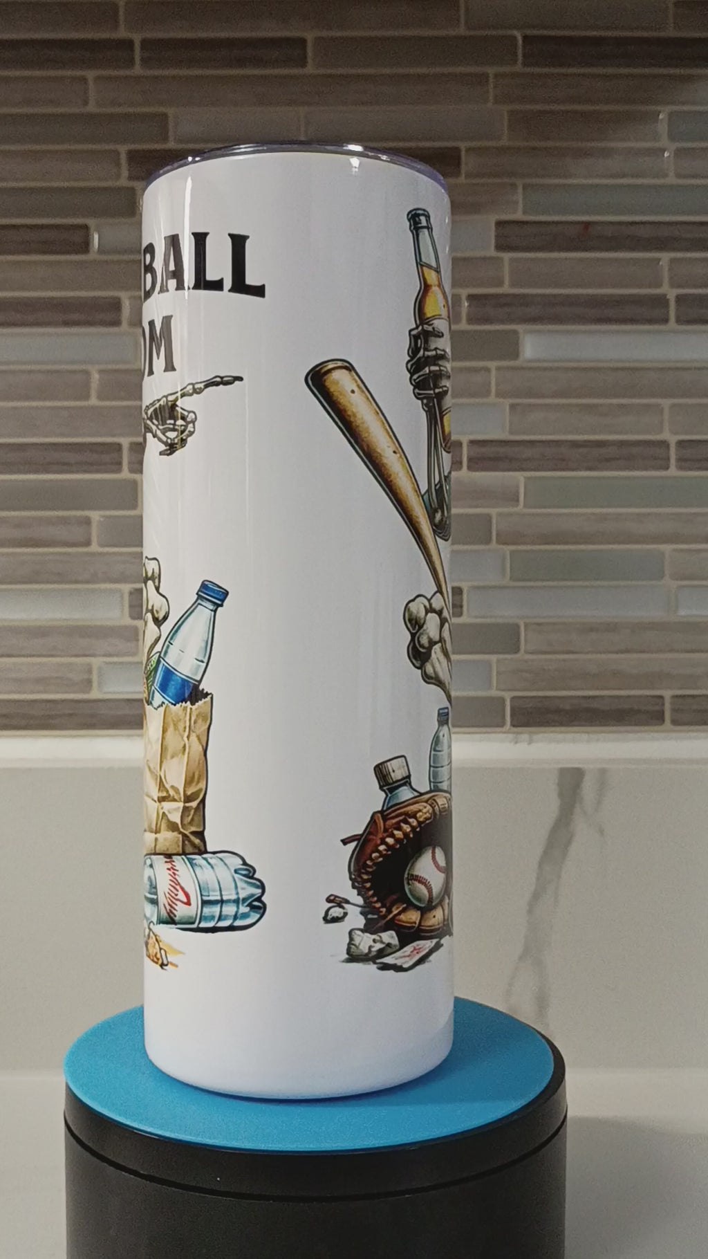 Baseball Mom Tumbler