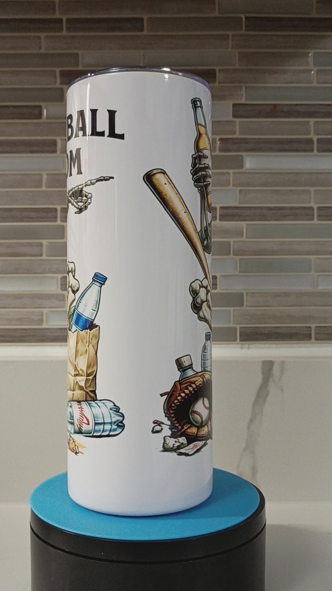 Baseball Mom Tumbler