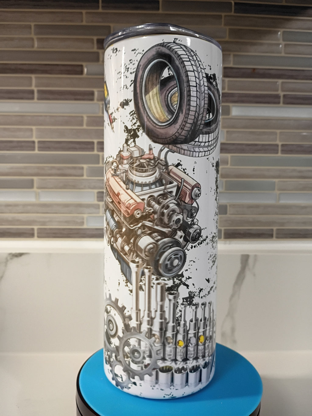 Mechanics Fever Dream Tumbler