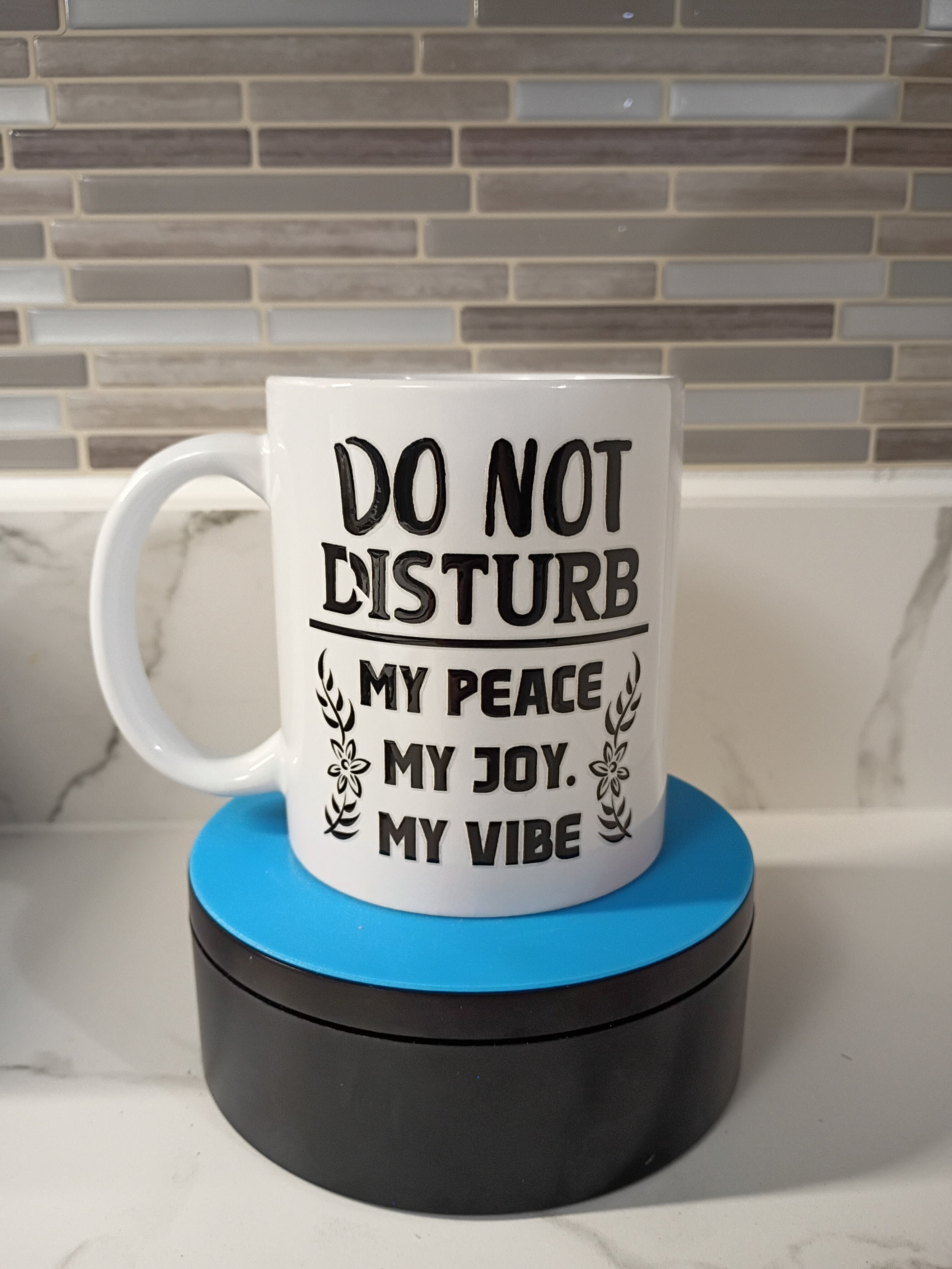 DO NOT DISTURB mug