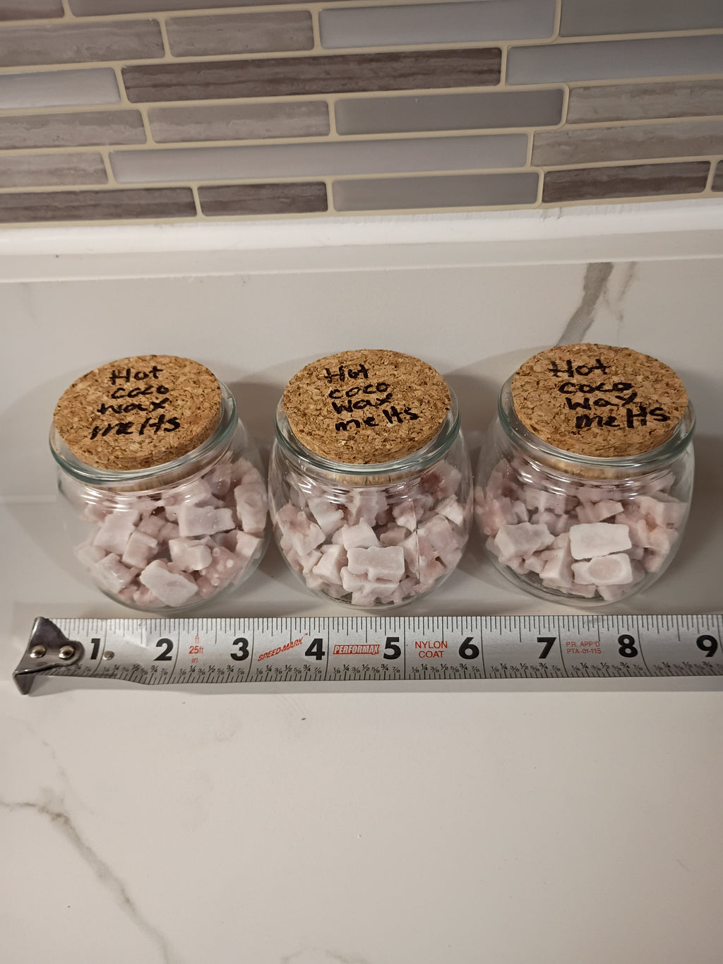 Hot Chocolate Wax Melt Jars