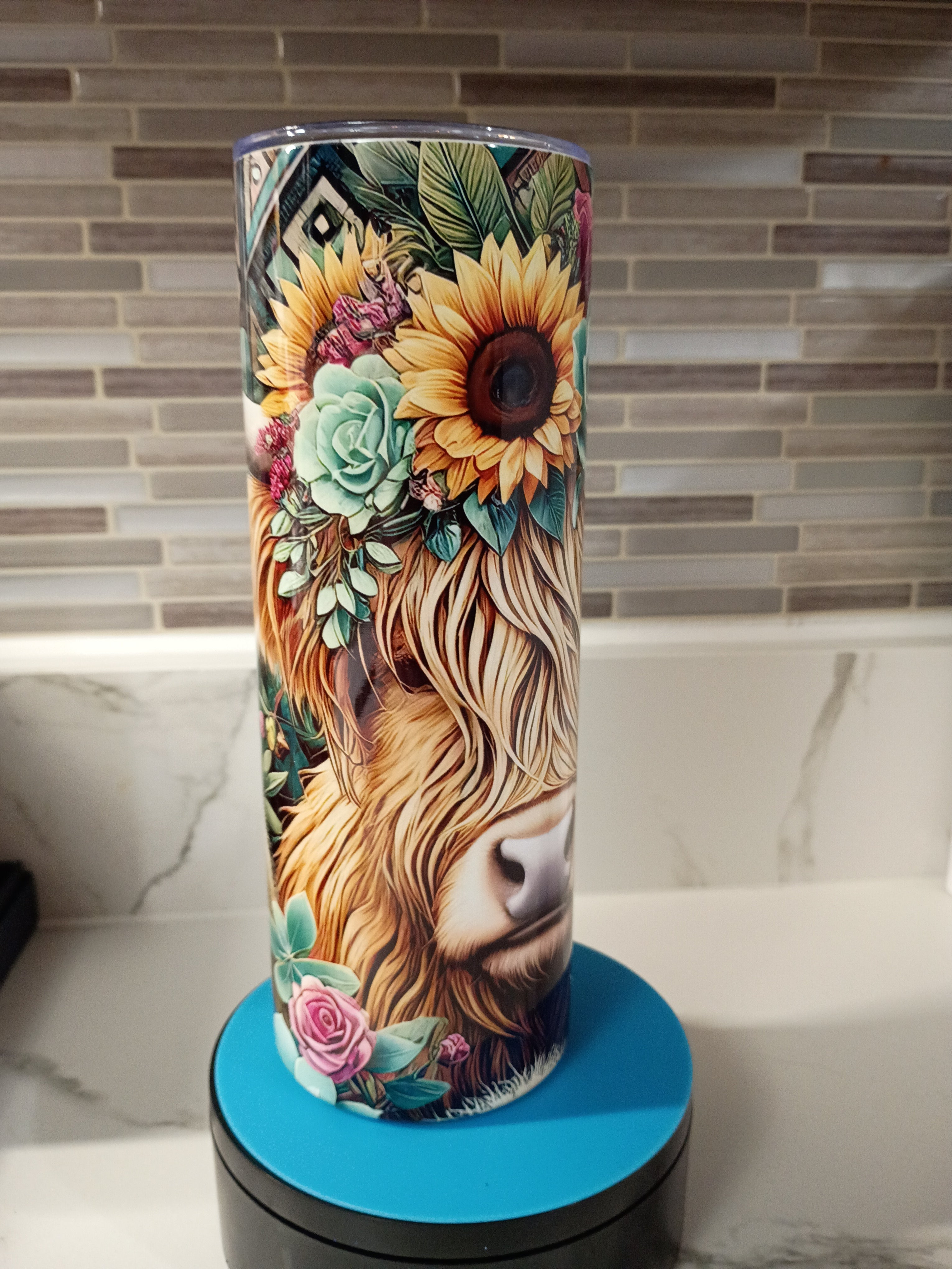 Highland Cow Tumbler